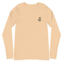 Load image into Gallery viewer, HE/THEY LONG SLEEVE TEE